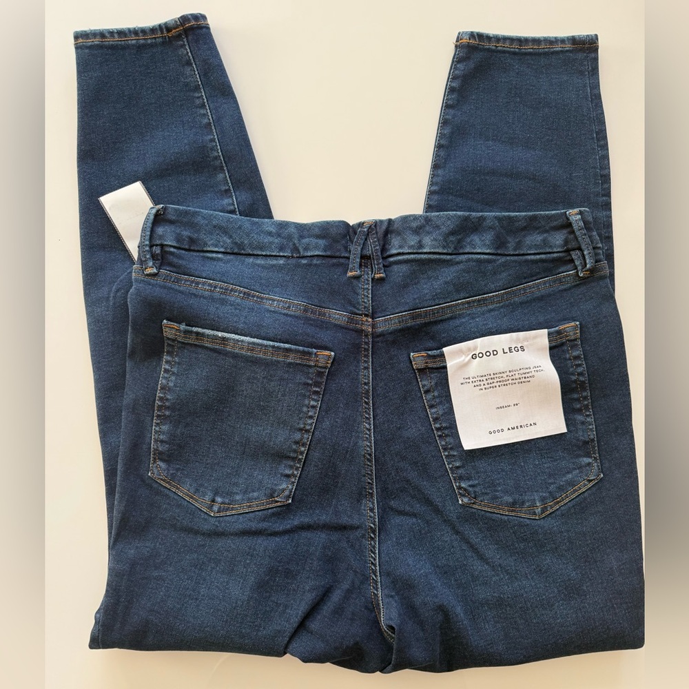 NWT Good American Always Fits Good Legs Skinny Jeans